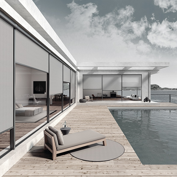 Cortina enrollable exterior